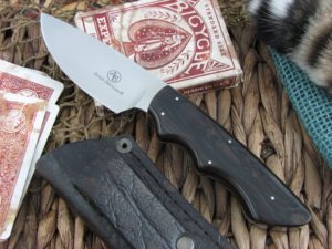Arno Bernard Cutlery Great White Predator Ebony Wood handles N690 steel 2607