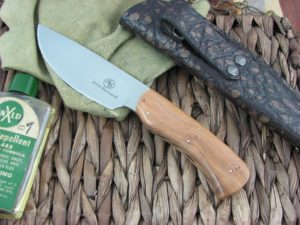 Arno Bernard Knives Warthog Grazer Wild Olive Wood handles N690 steel 3315