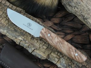 Arno Bernard Pro Hunter Wildebeest with Maple Burl handles