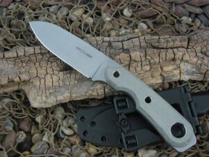 Viper Cutlery Basic3 with OD Canvas Micarta handles