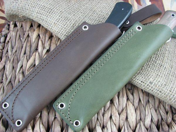 CK Tuscany Leather Large Fixed Blade Knife Sheath