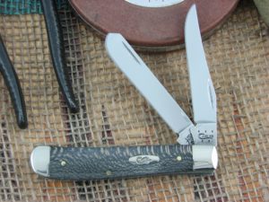 Case Knives Mini Trapper Gray Sycamore Wood TruSharp 7207 CA10294