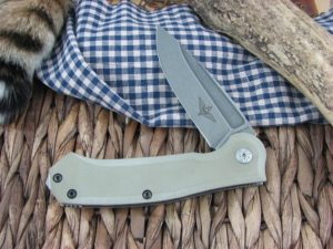 Maserin Cutlery Police Coyote G10 handles N690 steel Stonewashed finish 680-G10CY
