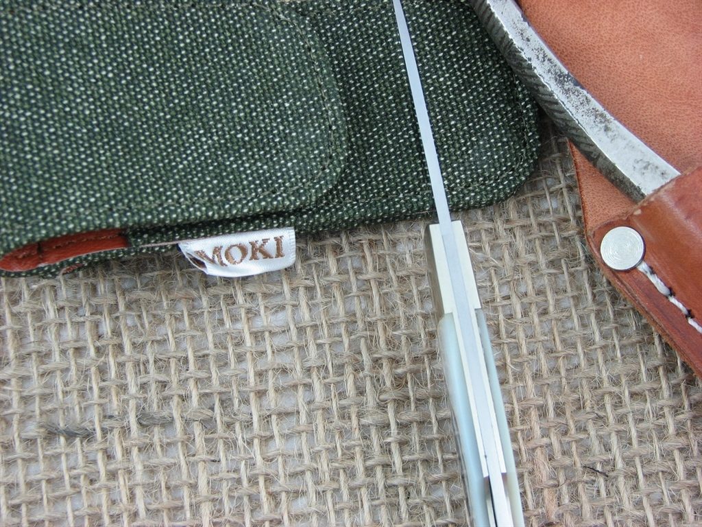 Moki Leaf Spear Mother of Pearl and Abalone handles VG10 steel MK810EL ...