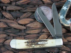 Case Knives Trapper with Vintage Bone handles 55202