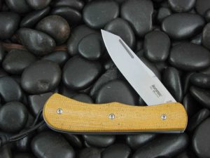 Lion Steel Spear Jack with Natural Canvas Micarta handles CK0213NC