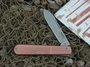 lionSteel Spear Jack with Brushed Copper handles CKS0111CPP