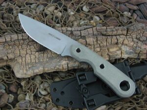 Viper Cutlery Basic1 with OD Canvas Micarta handles